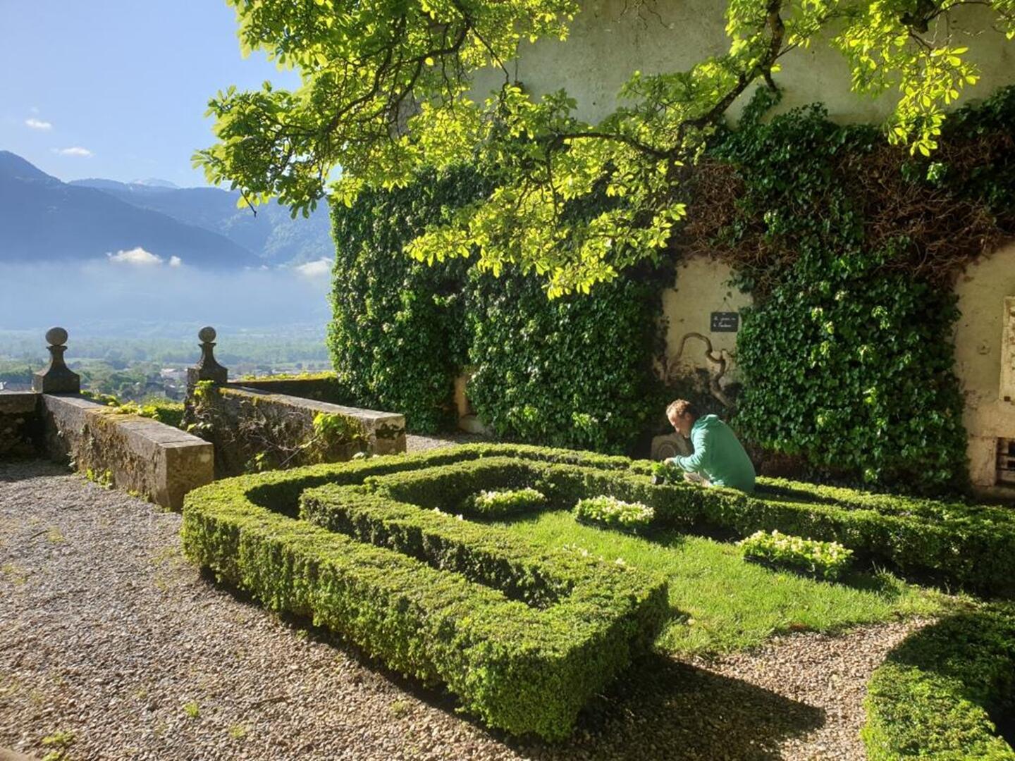 Rendez-vous aux jardins - Atelier avec le jardinier au château du Touvet