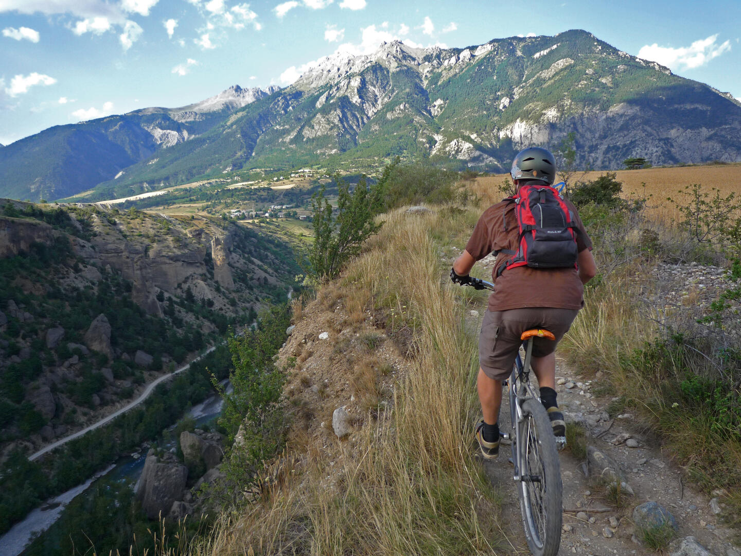 Plateau de la Chalp en VTT_Guillestre