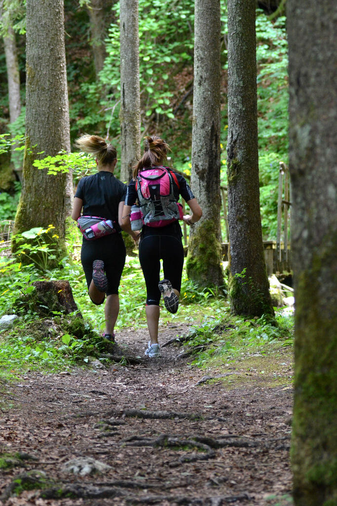 Trail en forêt