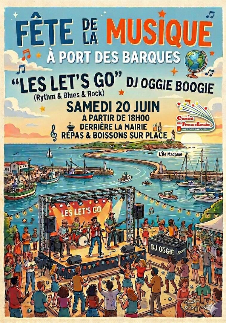 Fête de la musique à Port-des-Barques