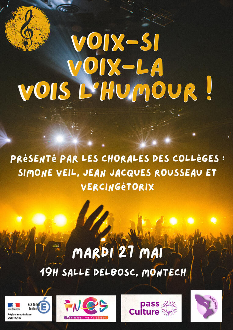 Concert / VOIX-CI, VOIX-LA, VOIS L'HUMOUR !_Montech