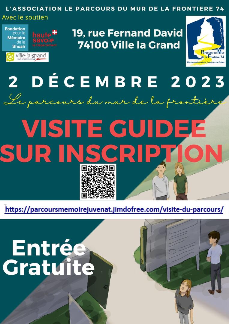 le parcours du mur de la frontière