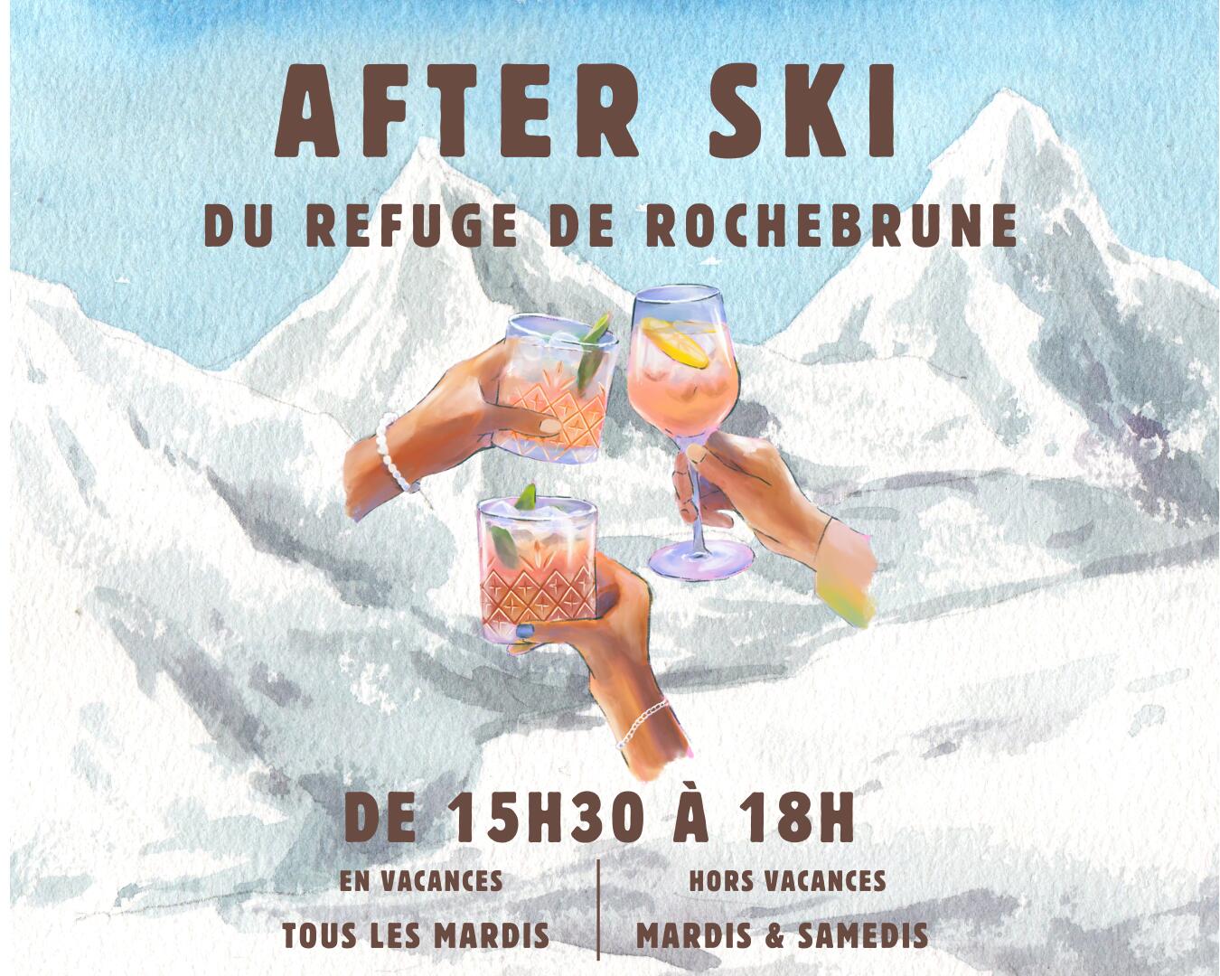 Les after-ski du refuge de Rochebrune !_Orcières