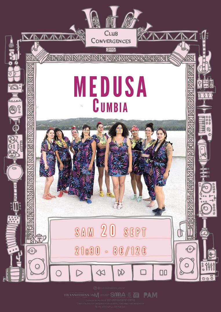 Concert Medusa - Cumbia Ondular_La Ciotat