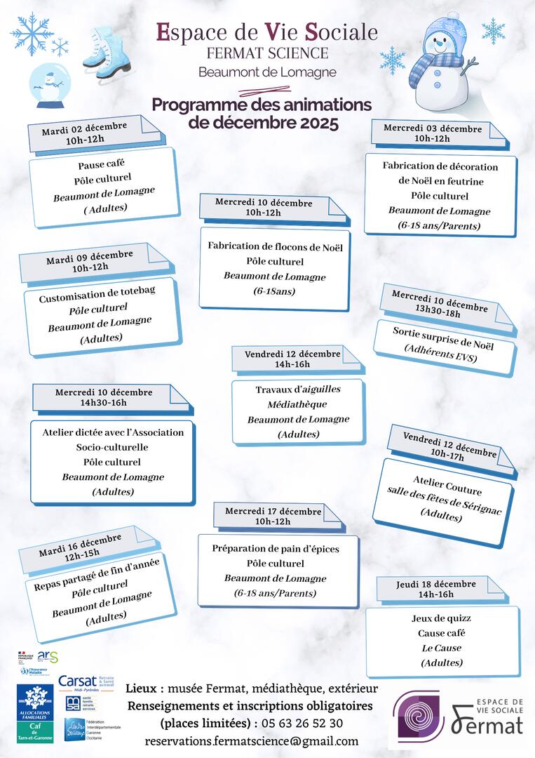 Ateliers EVS - Programme Septembre 2025_Beaumont-de-Lomagne