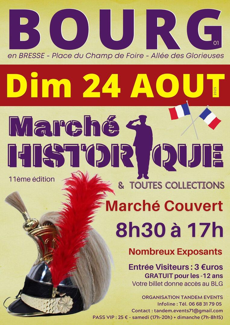 MARCHÉ HISTORIQUE DE BOURG EN BRESSE