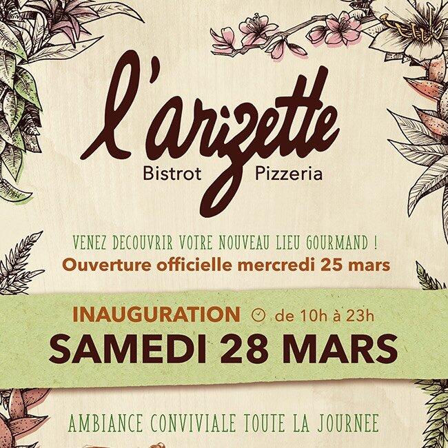 Inauguration "L'Arizette" - Bistrot Pizzeria_Les Bordes-sur-Arize