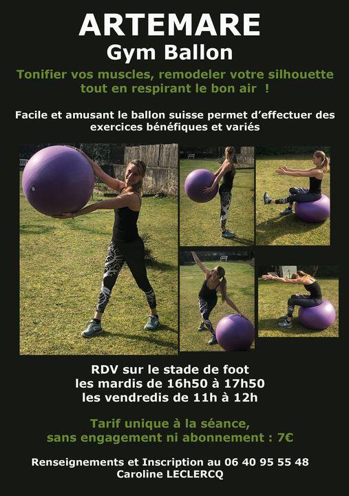 Gym ballon à Artemare