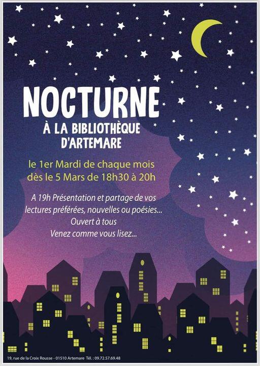 Lectures nocturnes à Artemare