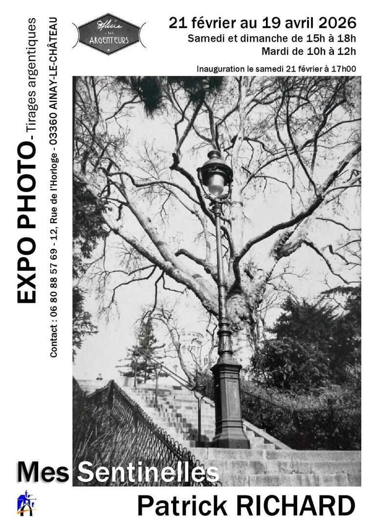Exposition photographique : Mes Sentinelles_Ainay-le-Château