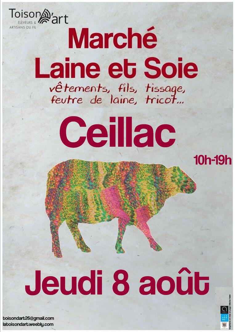 Laine et soie