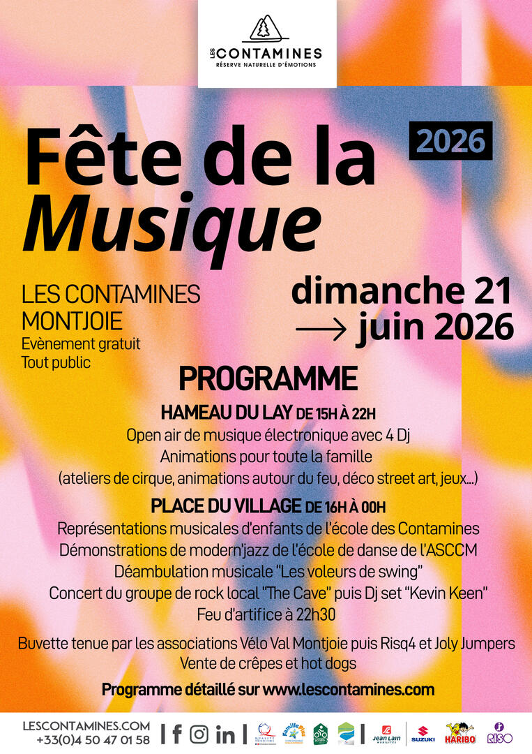 Fête de la musique aux Contamines !_Les Contamines-Montjoie
