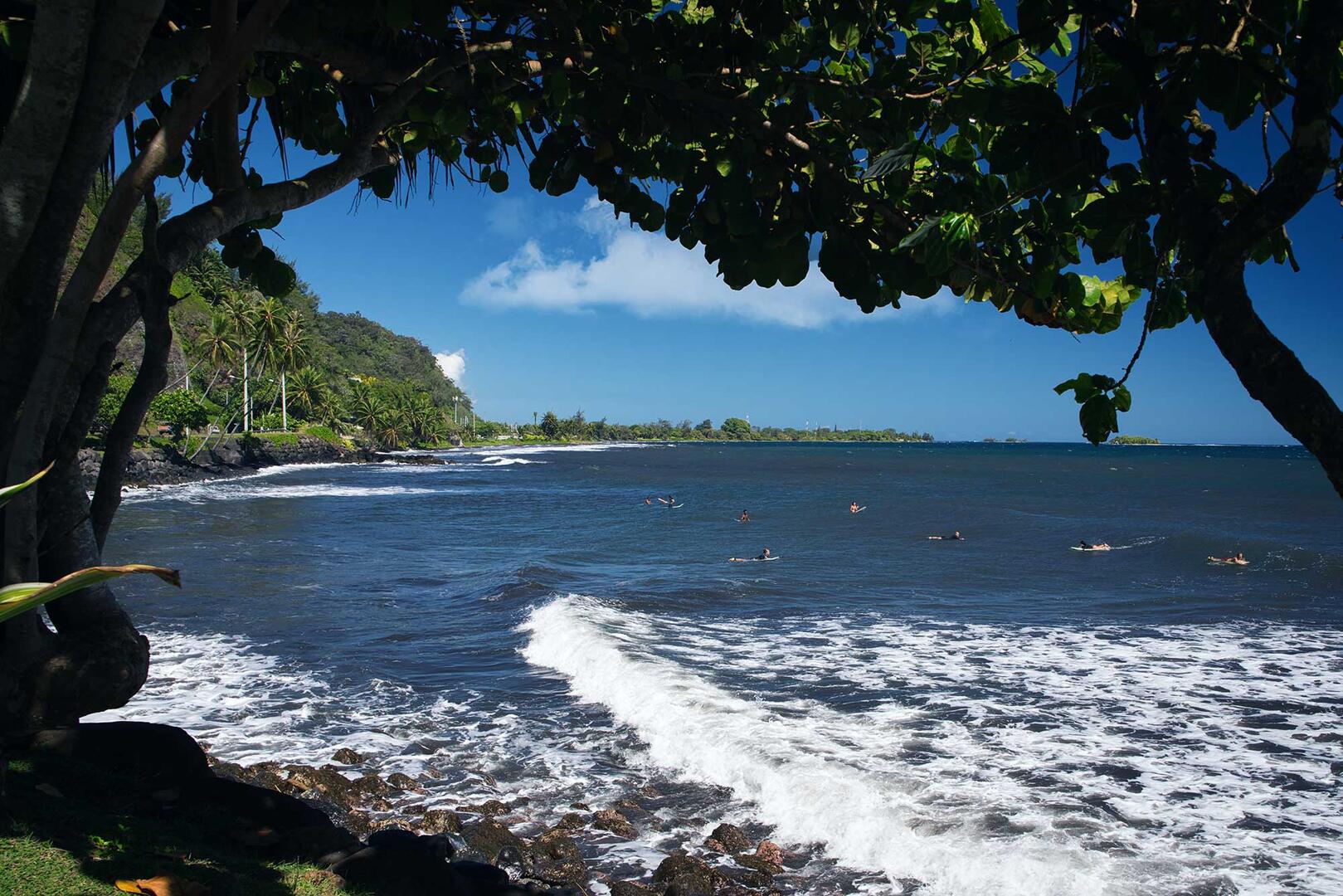 Tahiti Plage Orofara paysage 2 - Tahiti Tourisme
