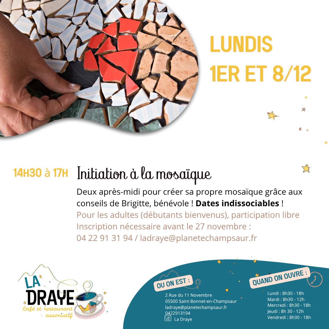 Initiation à la mosaïque