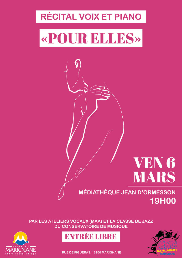 Récital voix et piano : "Pour Elles"