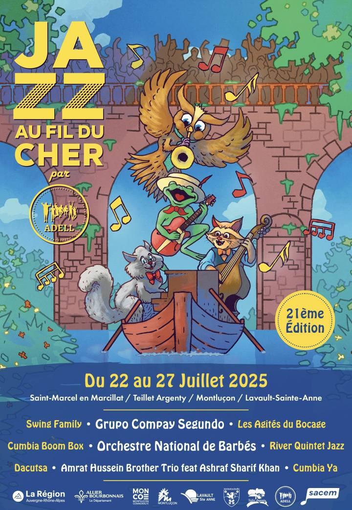 21ème Festival Jazz au Fil du Cher_Lavault-Sainte-Anne