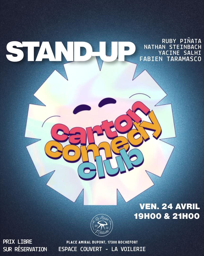 CARTON COMEDY CLUB - STAND UP_Rochefort