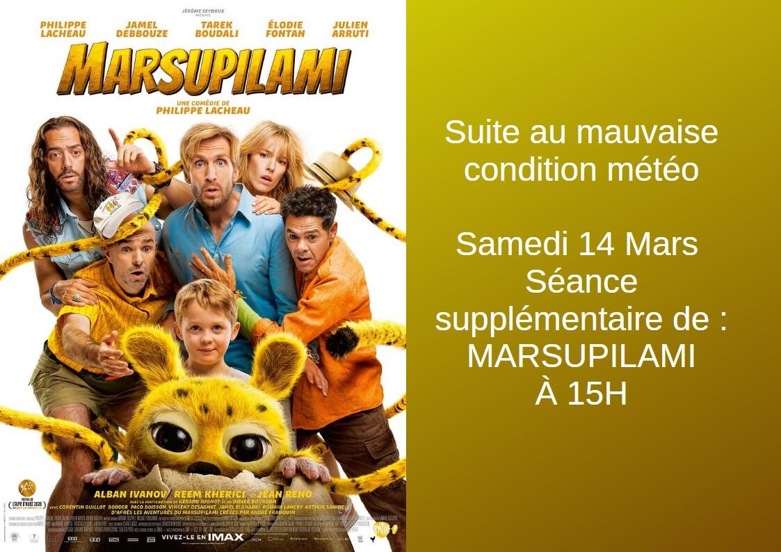 Séance supplémentaire cinéma