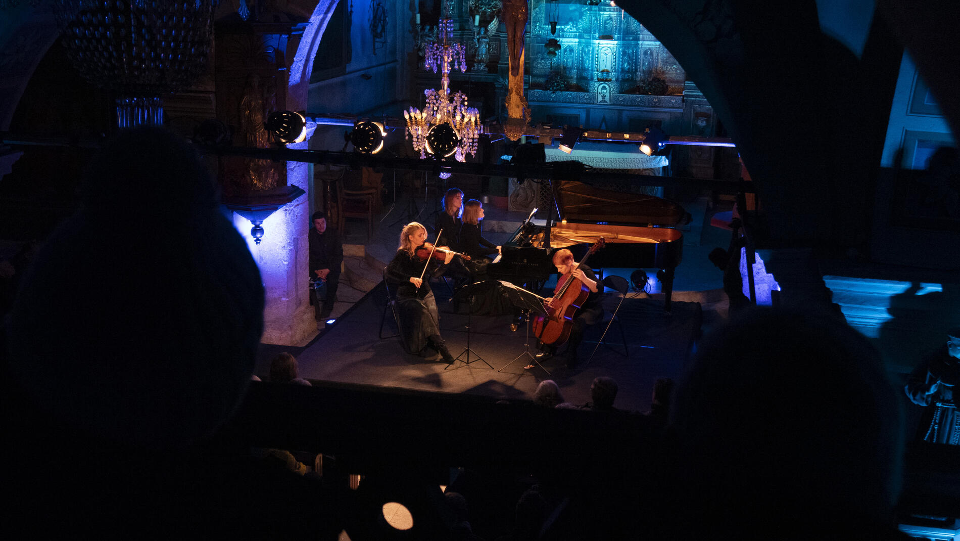Concert dans l'église pour le Festival Classicaval Opus 1