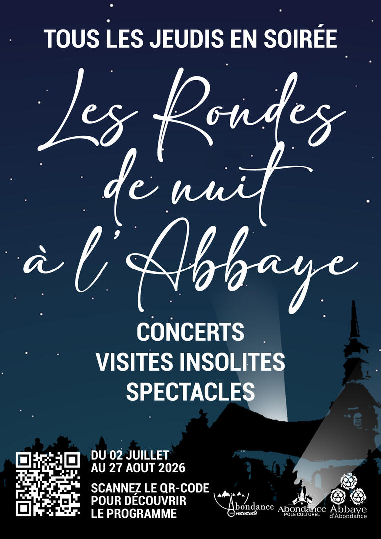 Les Rondes de Nuit à l'Abbaye - 2026