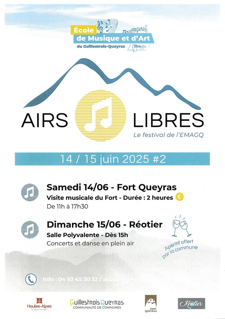 Festival de musique "Airs libres"_Château-Ville-Vieille