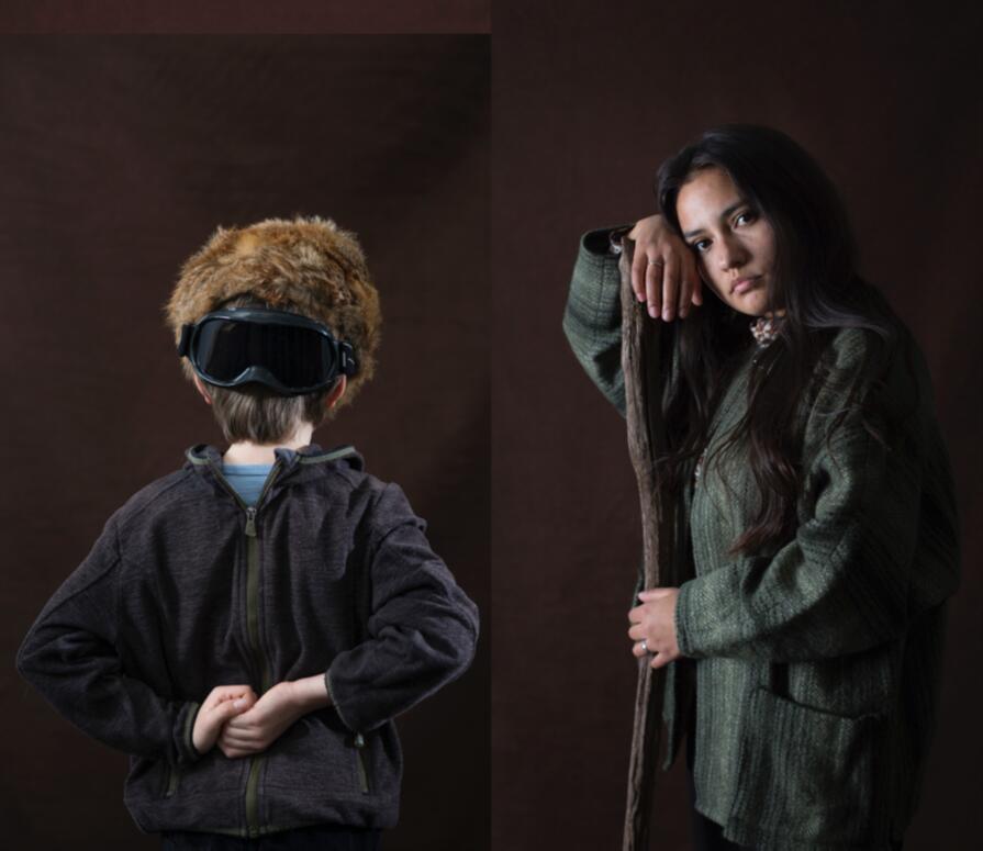 Atelier en famille : portraits en regard_Allevard