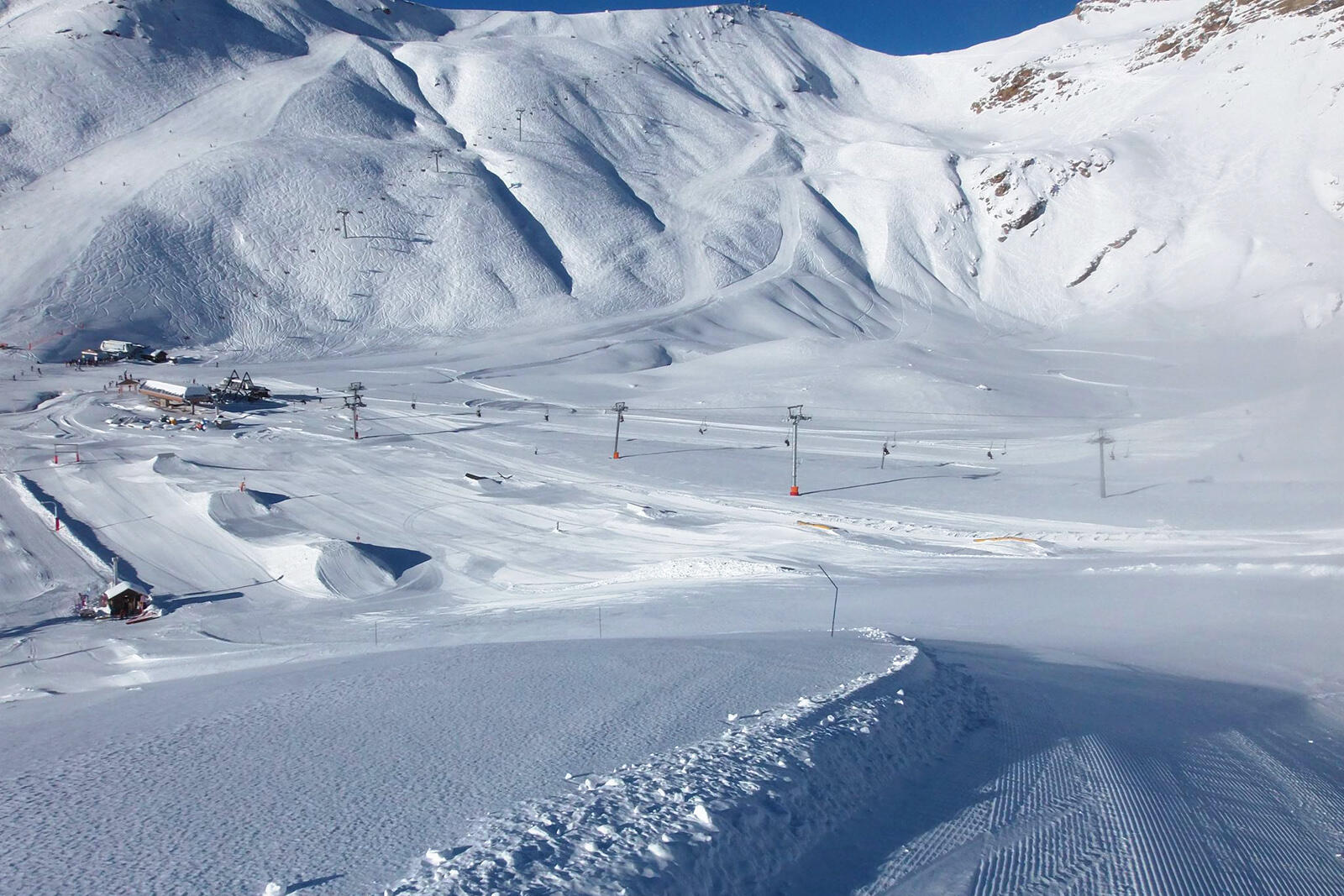 Snowpark d'Orcières Merlette 1850