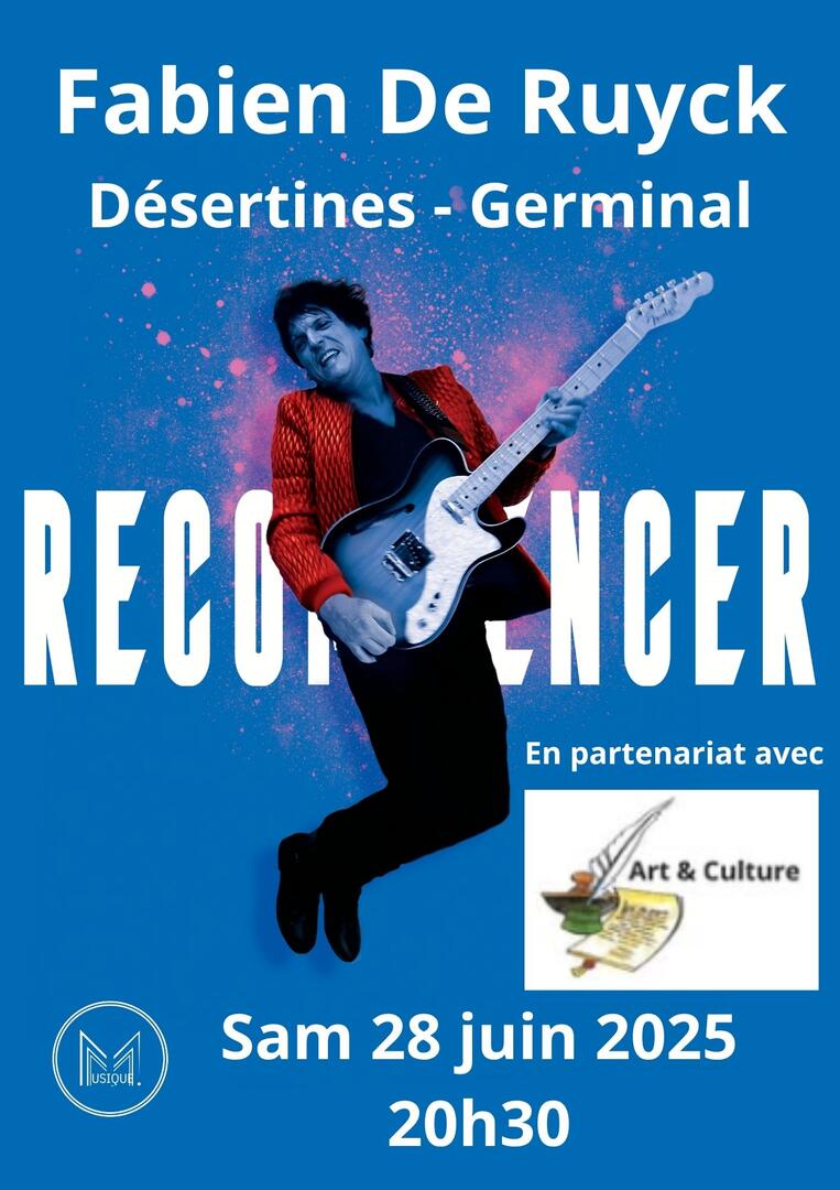 Concert : Fabien de Ruyck_Désertines