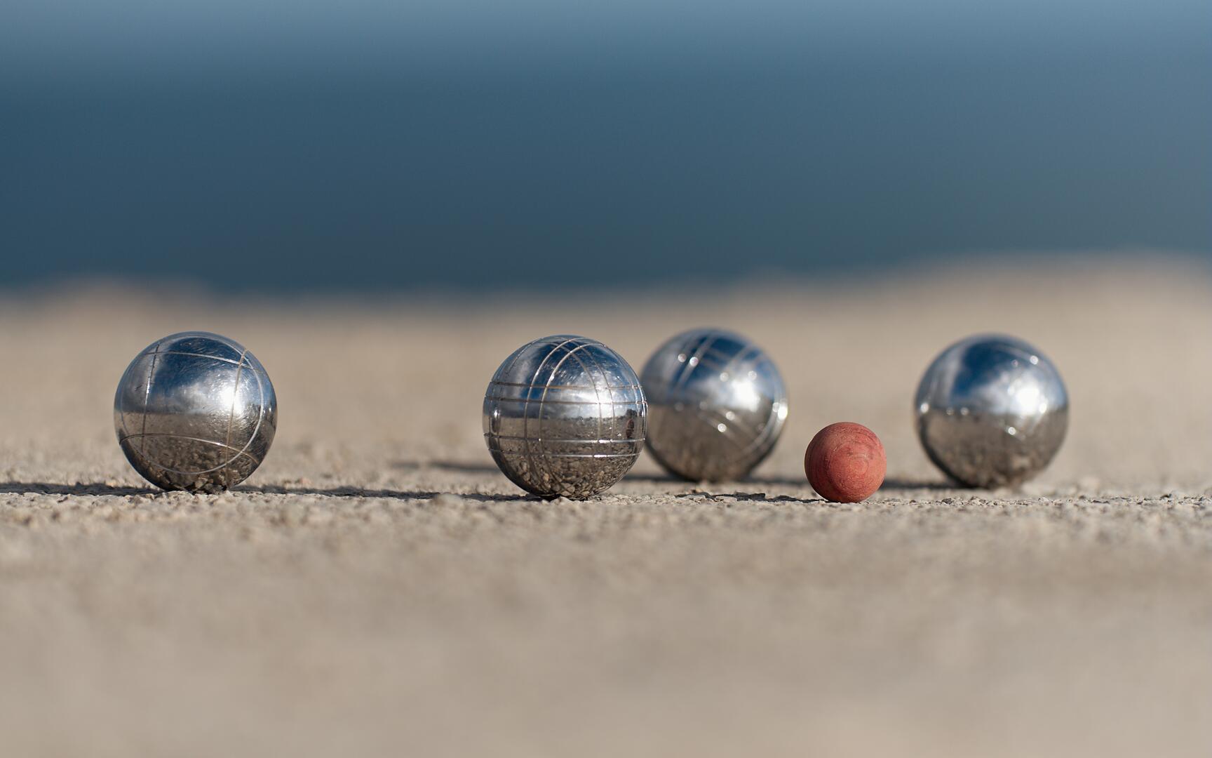 Concours de pétanque