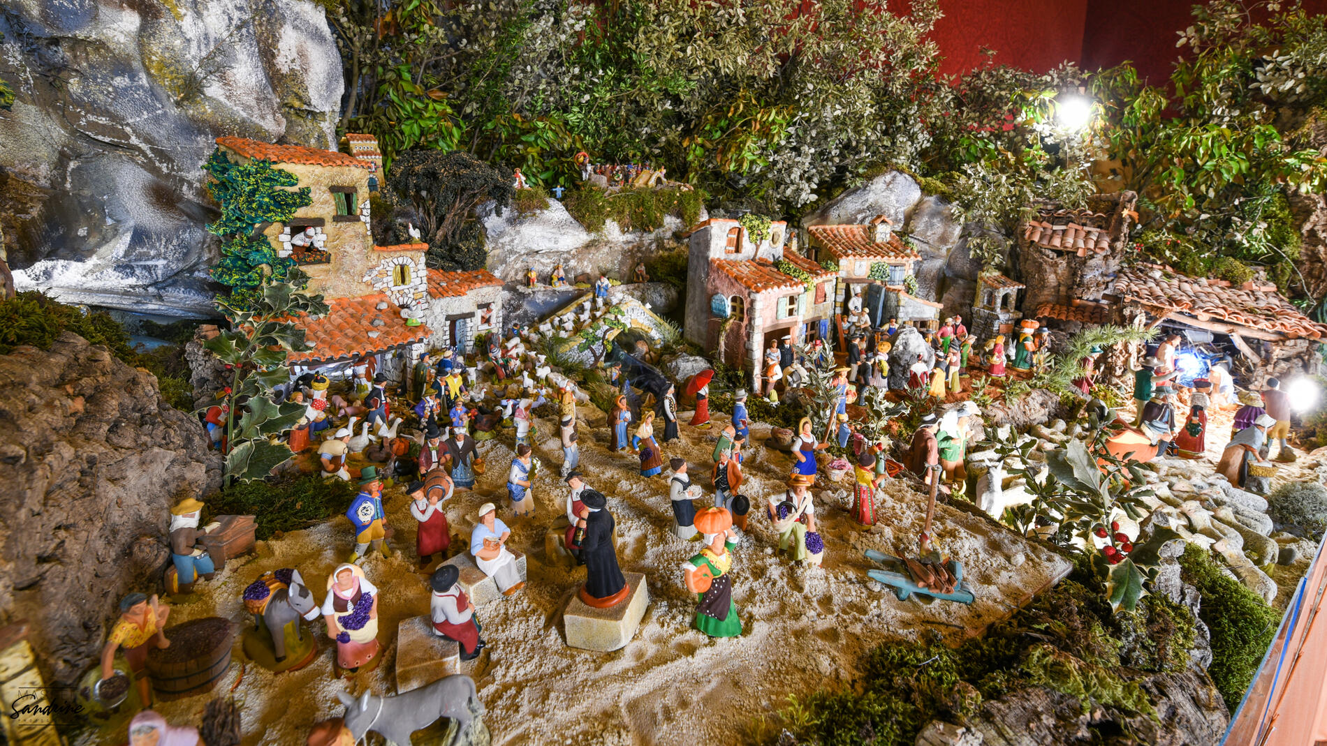 Crèche et exposition de santons de la Maison Fouque