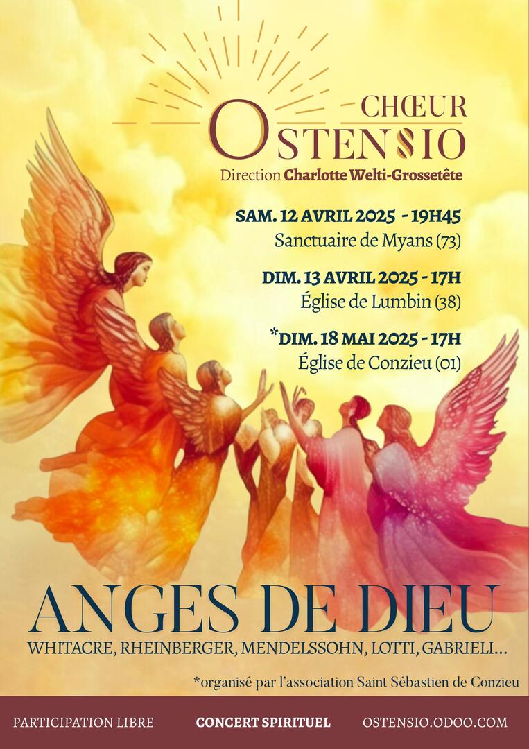 Concert du Chœur Ostensio à Conzieu