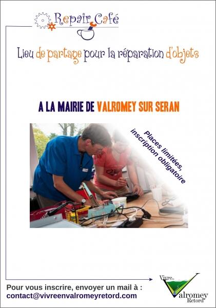 Atelier Repair Café à Belmont Luthézieu