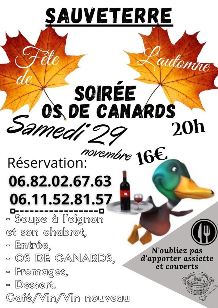 Soirée "Os de Canards" à Sauveterre_Sauveterre