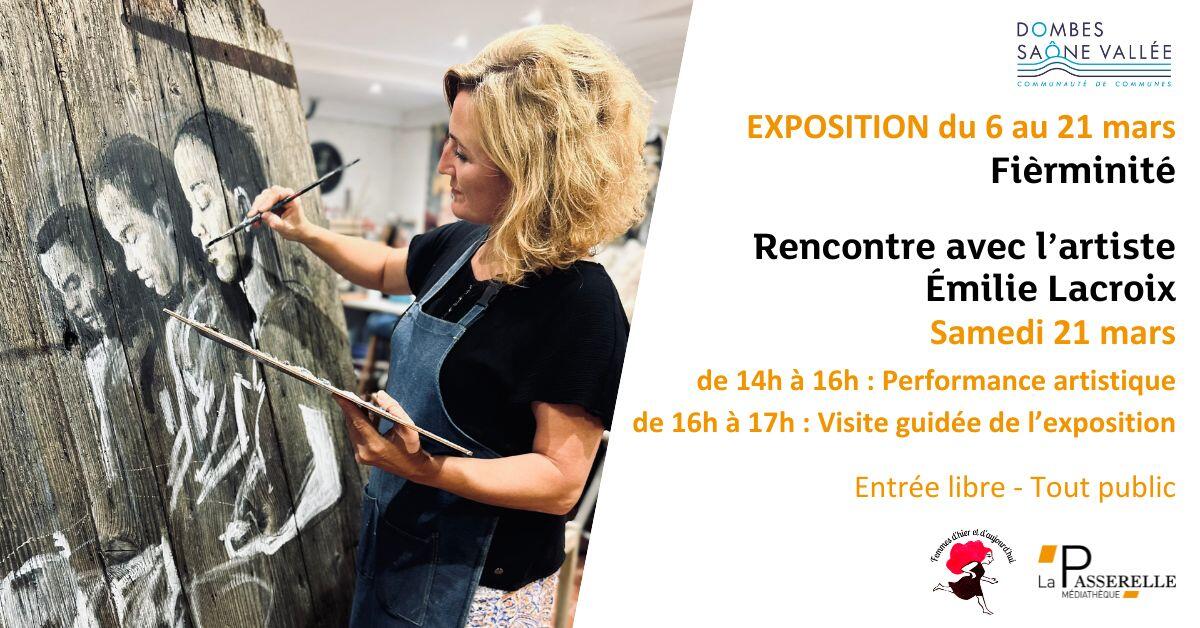 Rencontre avec l'artiste Emilie Lacroix