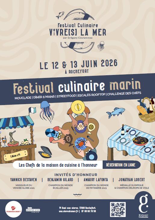 Festival culinaire : Vivre[s] la mer_Rochefort