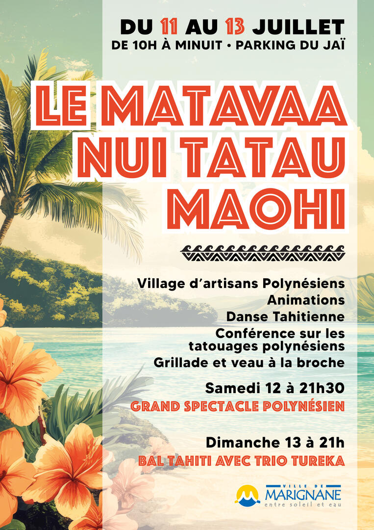 Tahiti s'invite à Marignane sur la plage du Jaï
