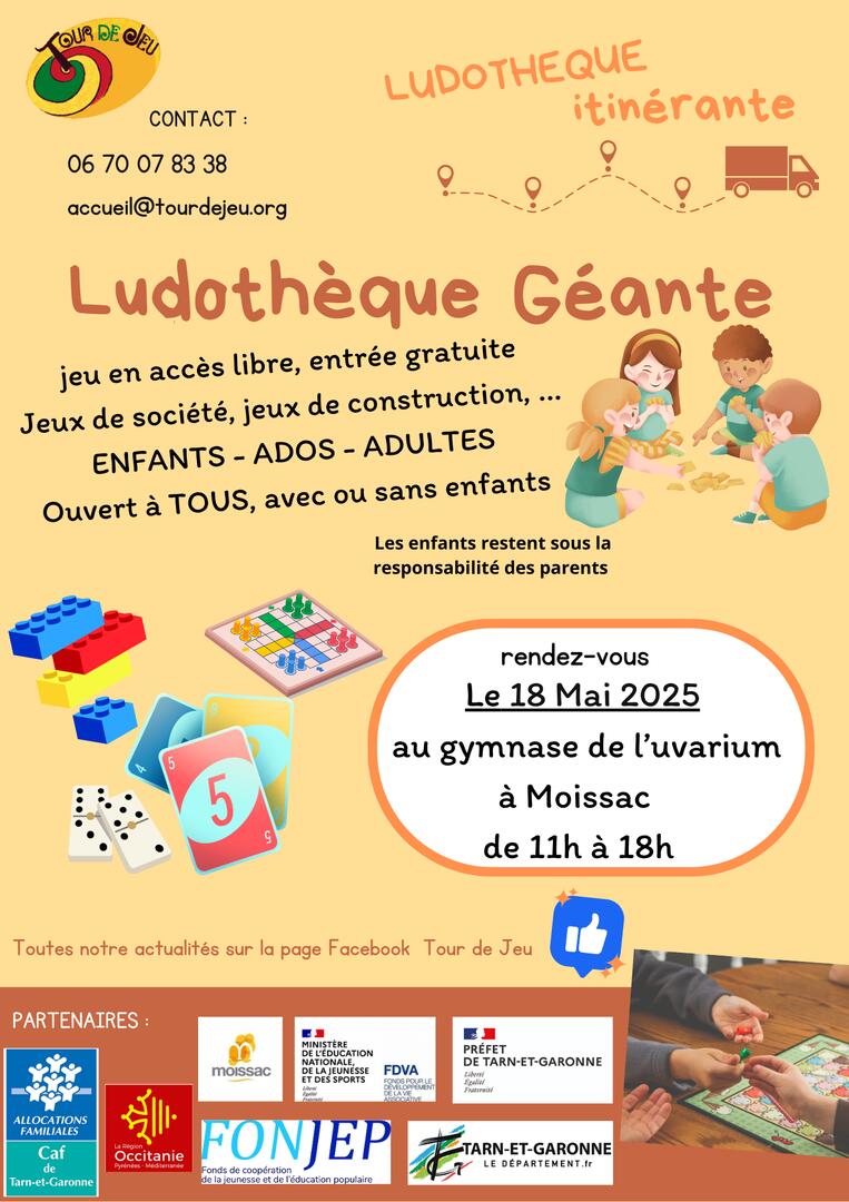Ludothèque Géante de Moissac_Moissac Mai
