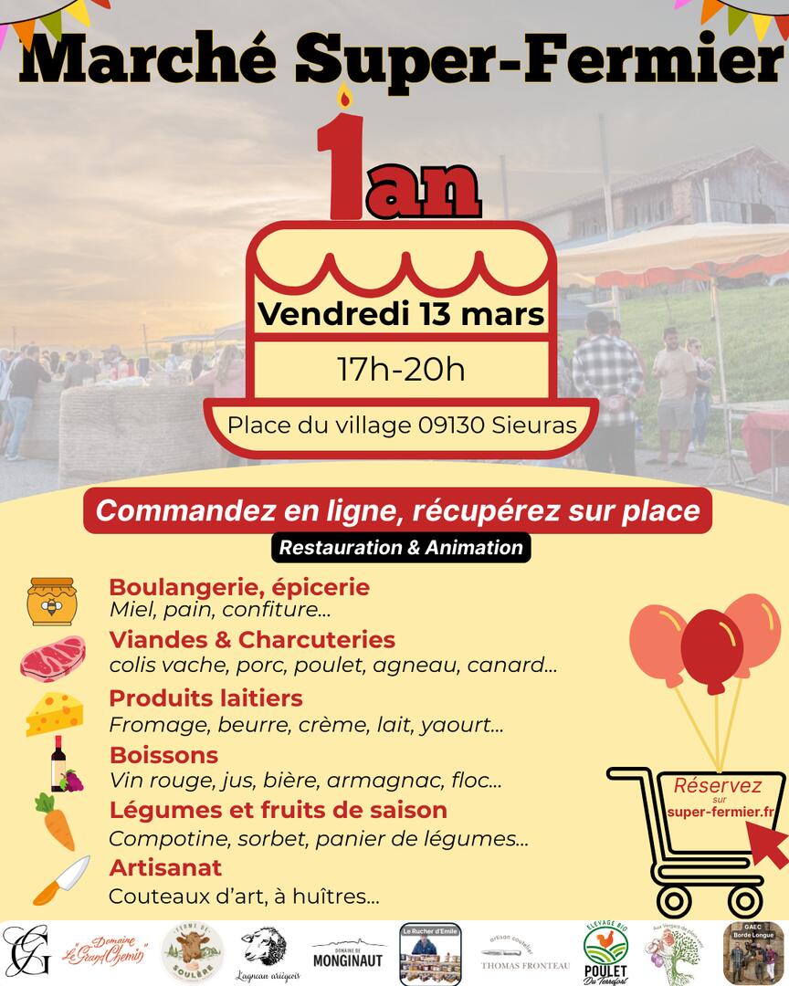 Affiche super fermier