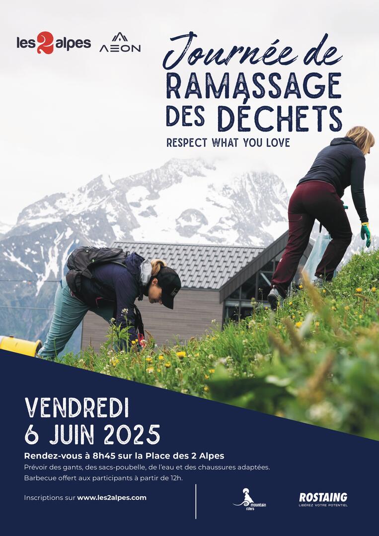 Journée de ramassage des déchets_Les Deux Alpes