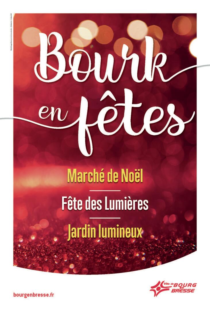 Bourk en Fêtes - Jardin de lumière_Bourg-en-Bresse