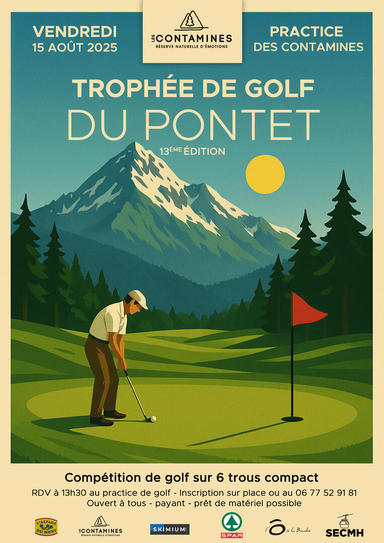 Trophée de golf du Pontet_Les Contamines-Montjoie