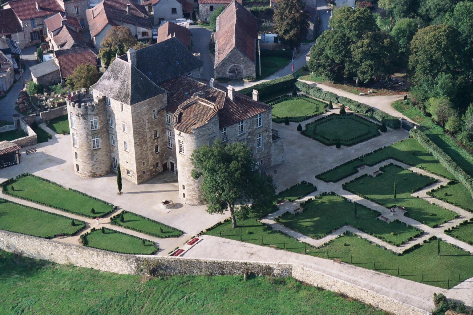 chateau vu panoramique