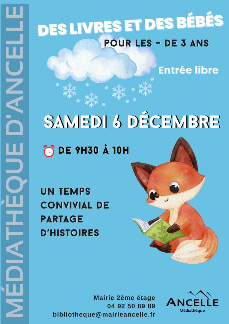 Des livres et des bébés