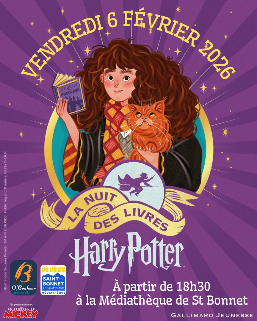 Soirée La nuit des livres Harry Potter_Saint-Bonnet-en-Champsaur
