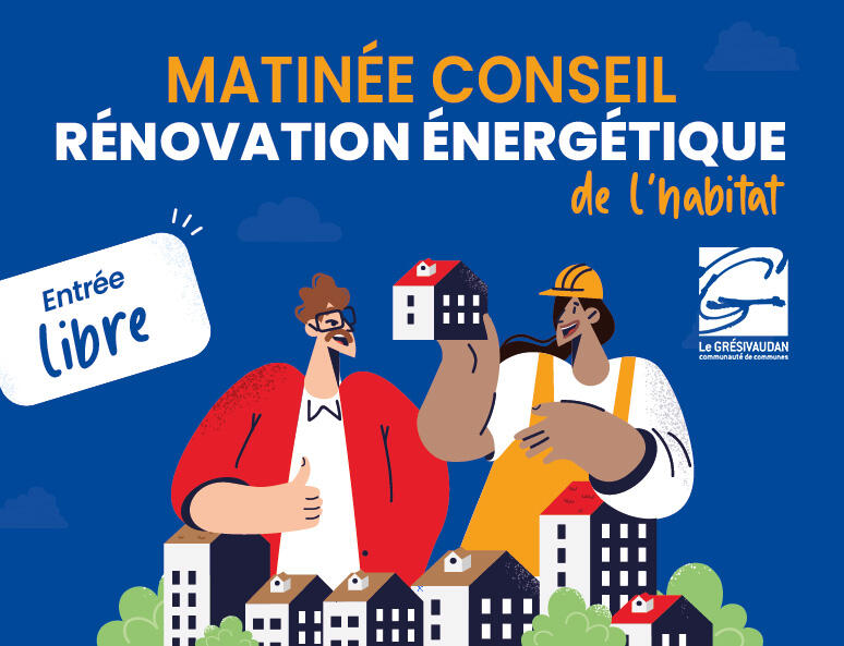 Matinée conseil rénovation énergétique de l’Habitat_Crolles