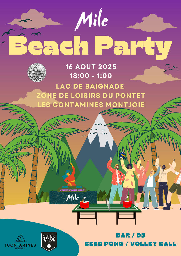 Milc Beach Party_Les Contamines-Montjoie