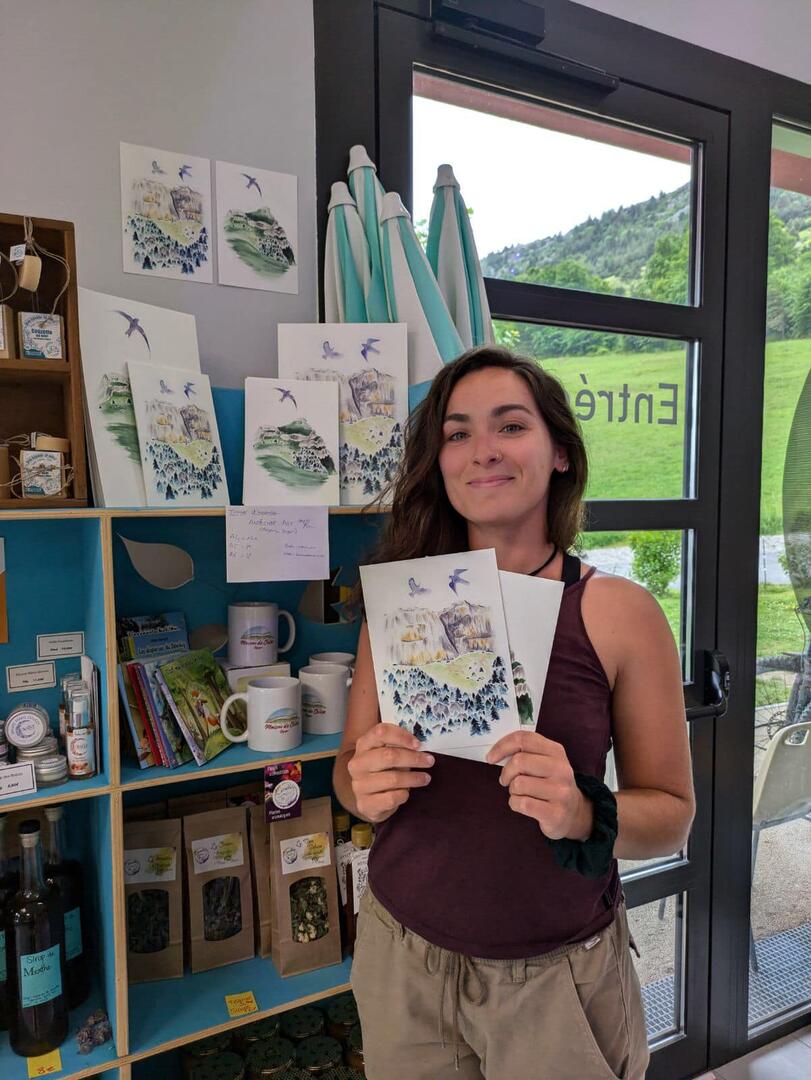 Morgane Berger -Exposition de dessins naturalistes sur le thème des oiseaux