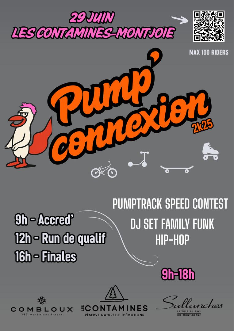 Contest Pump'connexion au pumptrack_Les Contamines-Montjoie