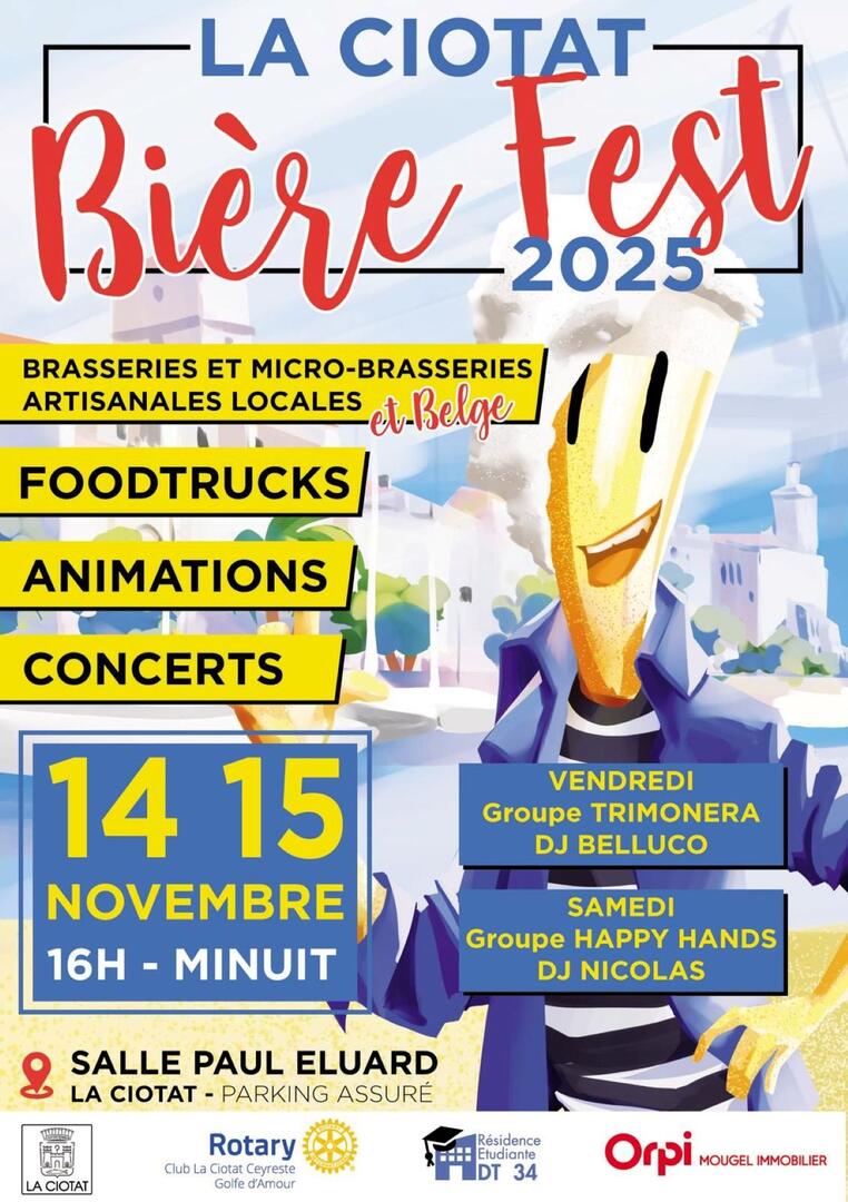 6ème Salon de la Bière Artisanale de La Ciotat_La Ciotat