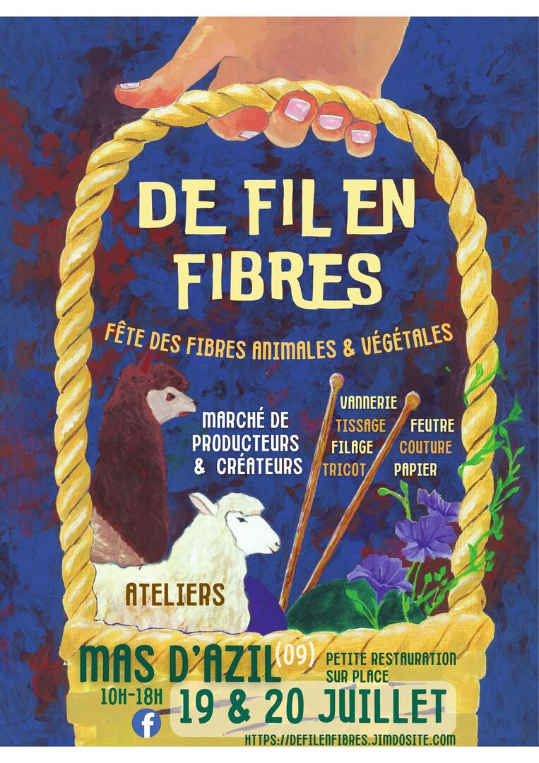 Marché artisanal De fil en fibres